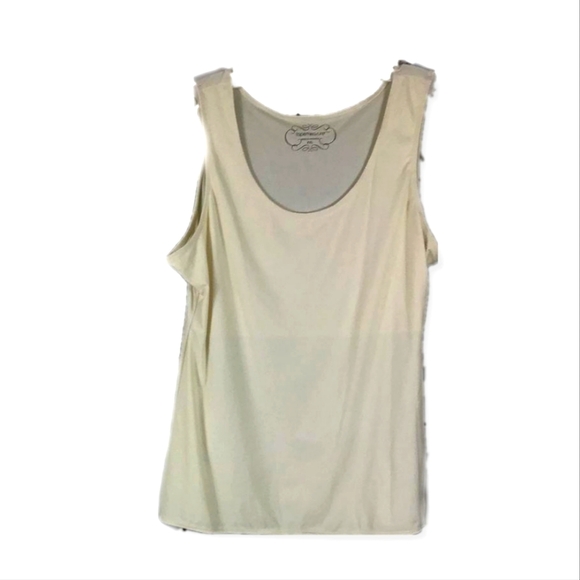 tapemeasure Women's Plus Size tan tank top - Picture 2 of 6